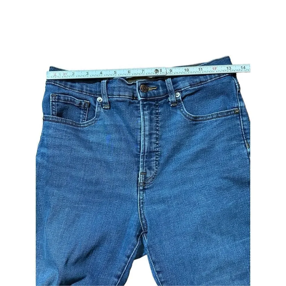 Everlane High Rise Clean Front‎ Skinny Jean Sz 29 regular vintage blue wash